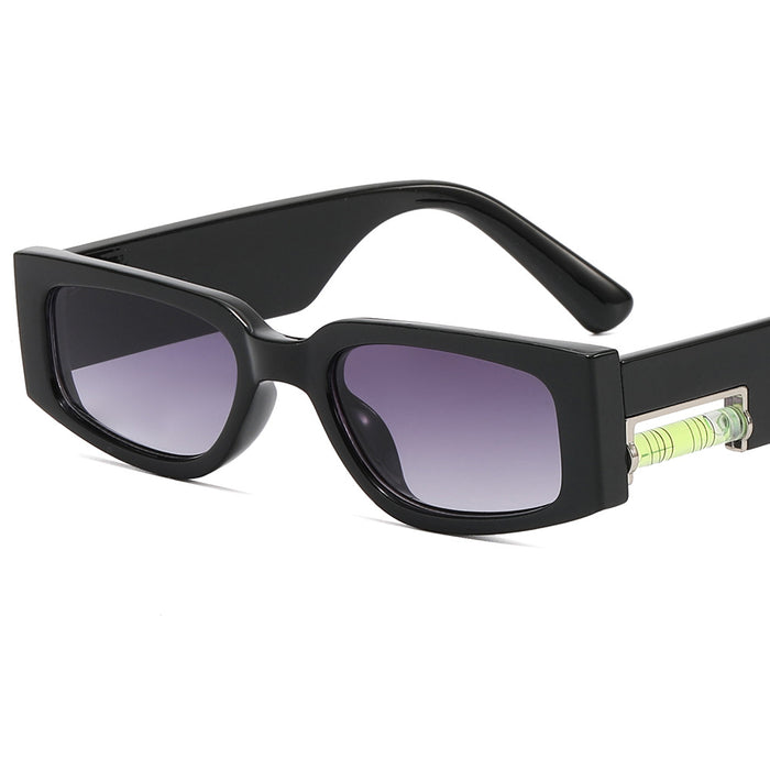 Wholesale hip hop small frame square glasses show small cyberpunk sunglasses JDC-SG-FKL001