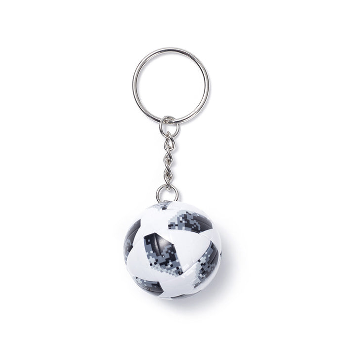 Wholesale mini football pendant keychain bag pendant MOQ≥2 JDC-KC-HLv005