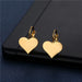Jewelry WholesaleWholesale Gold Heart Geometric Stainless Steel Earrings JDC-ES-MINGM022 Earrings 敏萌 %variant_option1% %variant_option2% %variant_option3%  Factory Price JoyasDeChina Joyas De China
