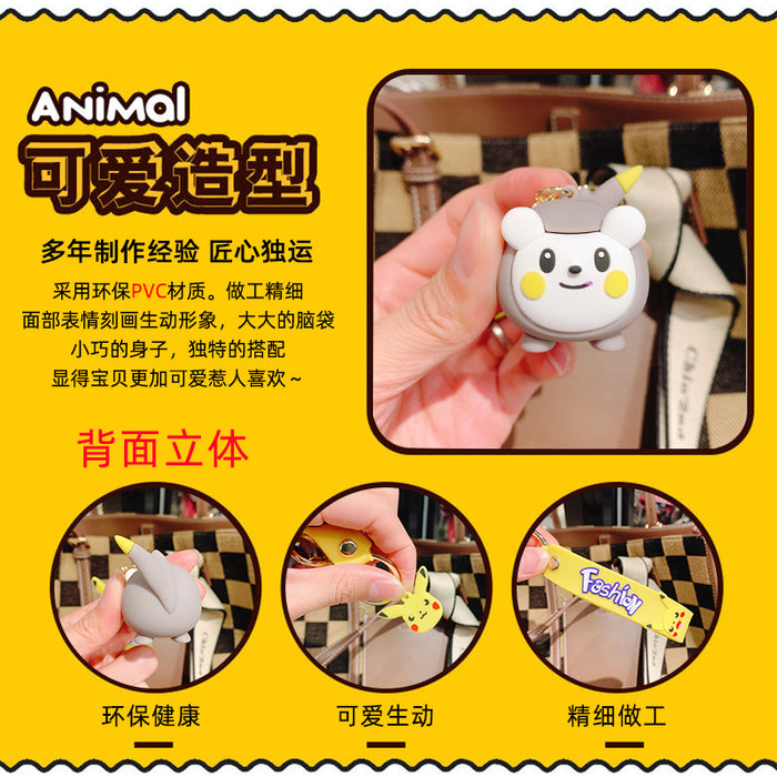 Wholesale Cartoon Silicone PVC Cute Keychain (M) JDC-KC-OShi007