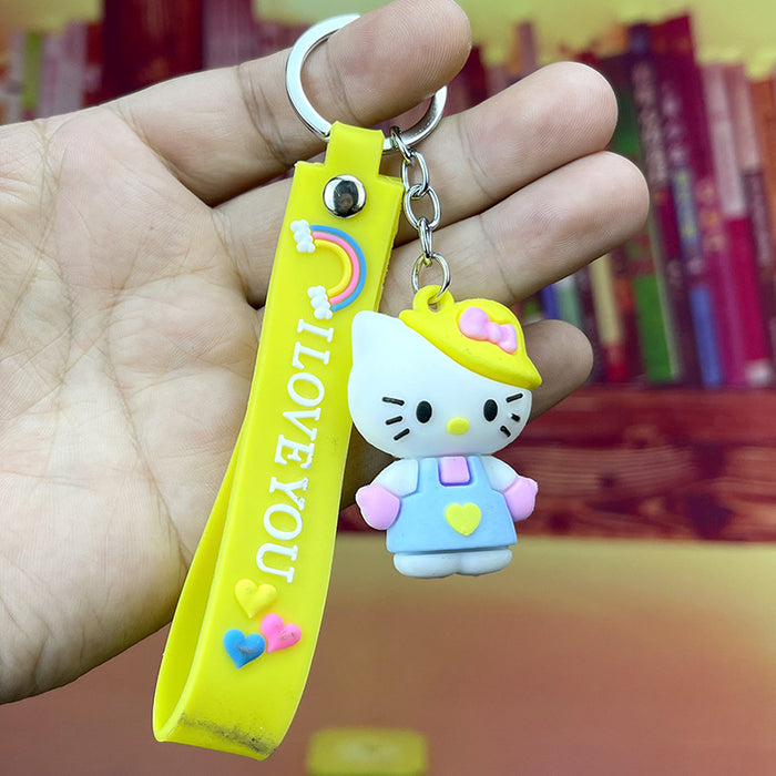 Wholesale keychain pvc pendant cute cartoon (M) MOQ≥10 JDC-KC-MQu002