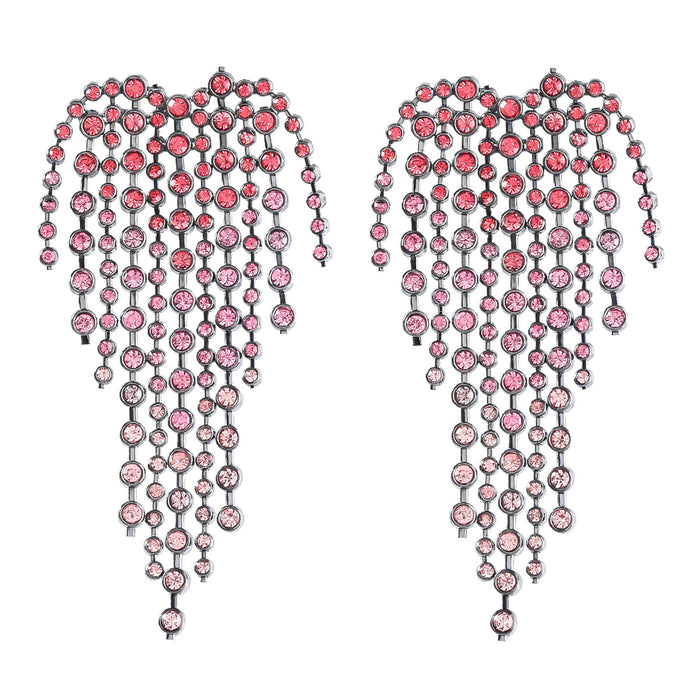 Jewelry WholesaleWholesale set acrylic geometric Tassel Earrings, female Bohemia JDC-ES-JL967 Earrings 氿乐 %variant_option1% %variant_option2% %variant_option3%  Factory Price JoyasDeChina Joyas De China