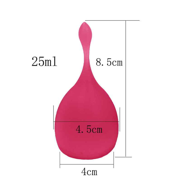 Wholesale Medical Grade Silicone Menstrual Cup Women's Menstrual Care Supplies MOQ≥2 JDC-MC-SFang003