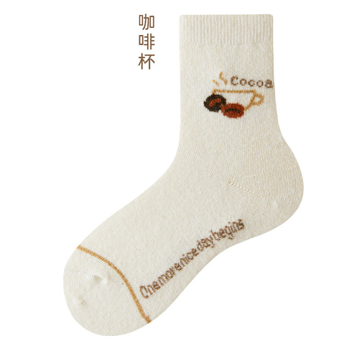 Wholesale Socks Wool Cute Cartoon College Wind Pile Pile Socks MOQ≥5 JDC-SK-JiaF007