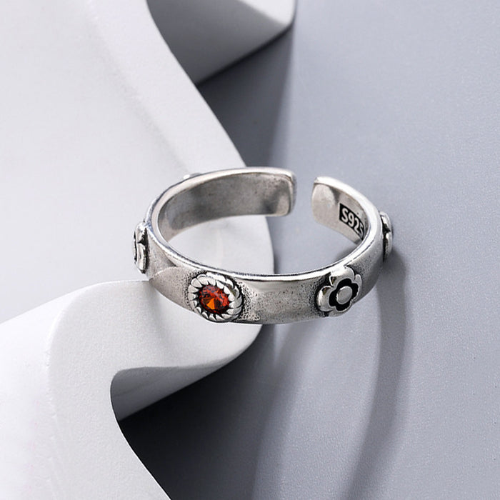 Wholesale Ring Alloy Anime Adjustable JDC-RS-YinS006
