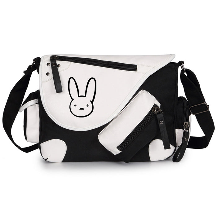 Wholesale Shoulder Bag Canvas Cute Rabbit Singer Diagonal Cross (F) JDC-SD-Wangt001