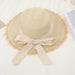 Jewelry WholesaleWholesale Summer Ladies Sunscreen Straw Hat Bow Holiday Beach Hat JDC-FH-GuoD003 Fashionhat 国冬 %variant_option1% %variant_option2% %variant_option3%  Factory Price JoyasDeChina Joyas De China