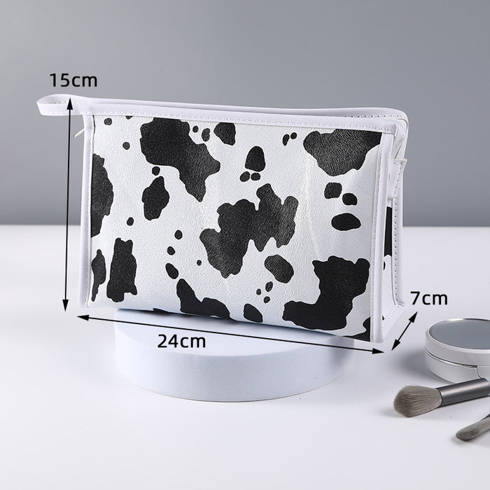 Wholesale Storage Bag Pu Creative Cow Pattern MOQ≥3 JDC-SB-Xiha001