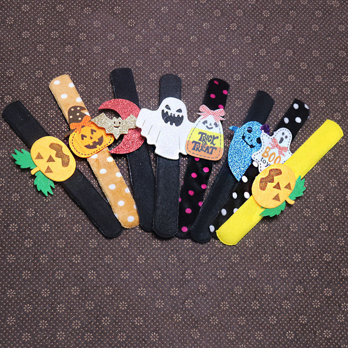 Wholesale Toy Plush Cloth Halloween Cute Pop Ring Bracelet MOQ≥3 JDC-FT-HuiX002