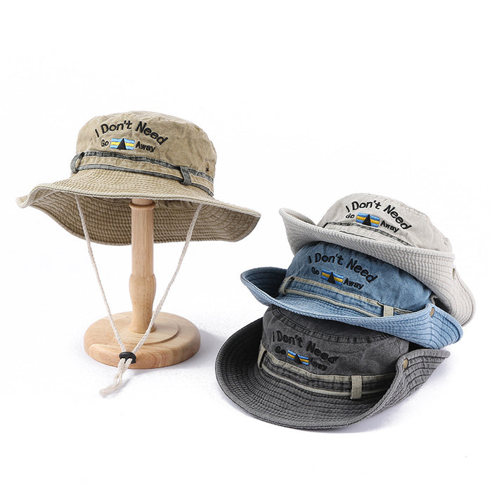 Sombrero de moda al por mayor algodón Summer Summer Sombrero MOQ≥2 JDC-FH-YUEH011