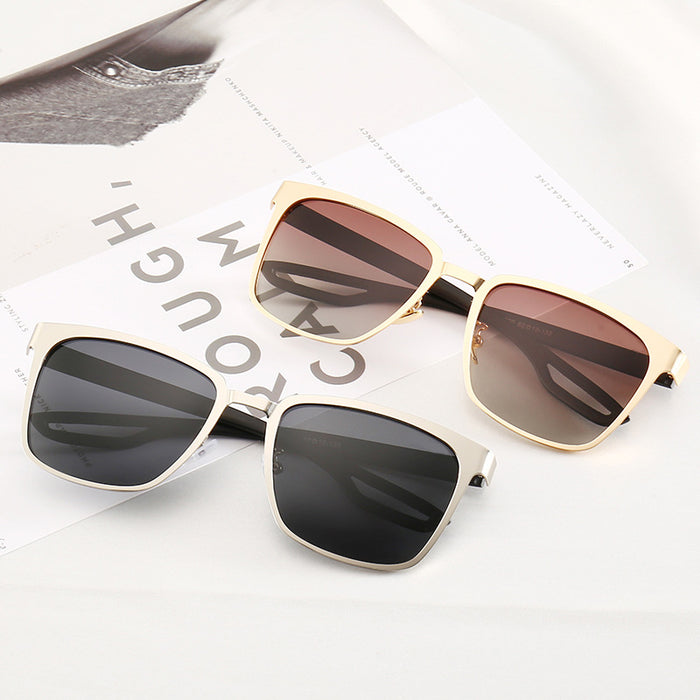 Wholesale Sunglasses Resin Lenses Metal  Frames JDC-SG-KML004