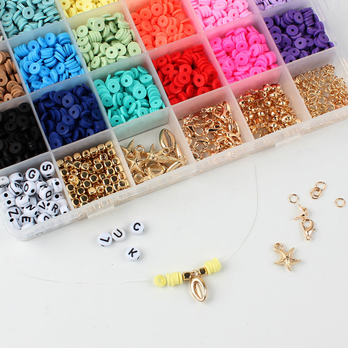Wholesale 24 Grid DIY Resin Clay Bead Bracelet Set MOQ≥2 JDC-DIY-AoF001
