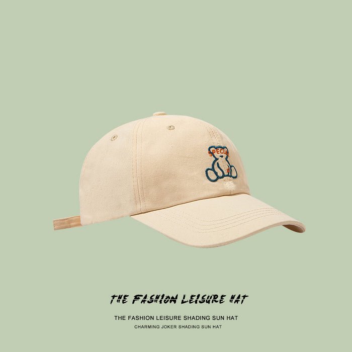 Capa de béisbol beige de beige al por mayor sombrero de boina vintage MOQ≥2 JDC-FH-MUXIA022