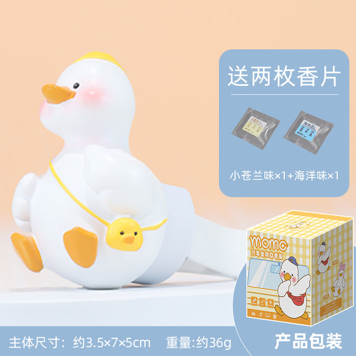 Wholesale Car Accessories Resin Cute Cartoon Little Yellow Duck Air Outlet Perfume Clip JDC-CA-XZH004