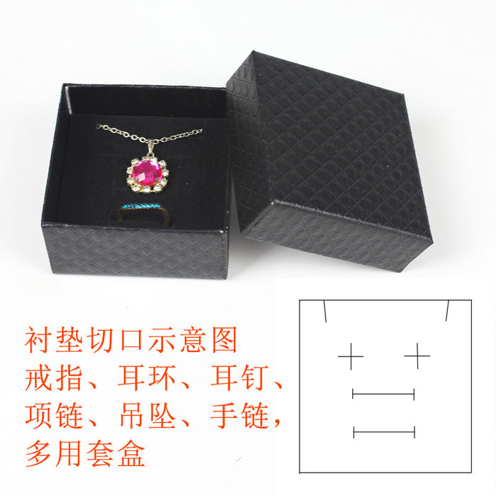 Wholesale Paper Sponge Jewelry Packaging Box JDC-JP-Haoke002
