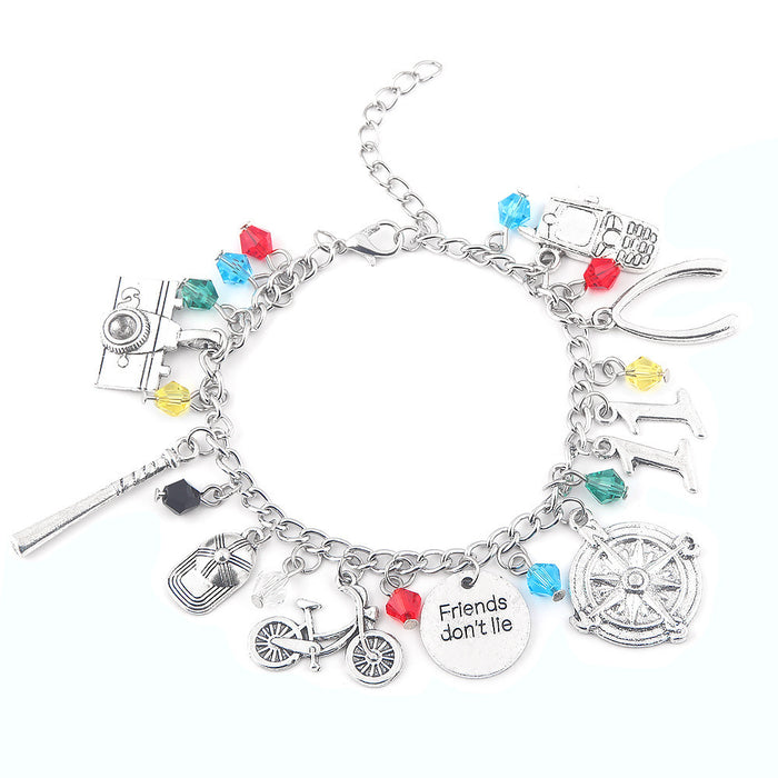 Wholesale Christmas gifts around the strange story bracelet JDC-BT-MuM001