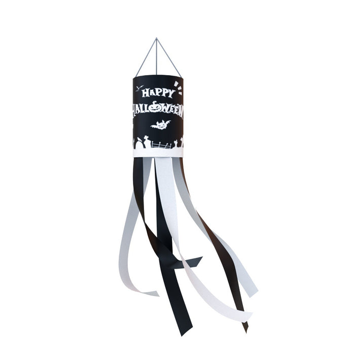 Wholesale Decoration Halloween Ghost Hair Dryer Flag Ghost Flag Waterproof MOQ≥2 JDC-DCN-HB001