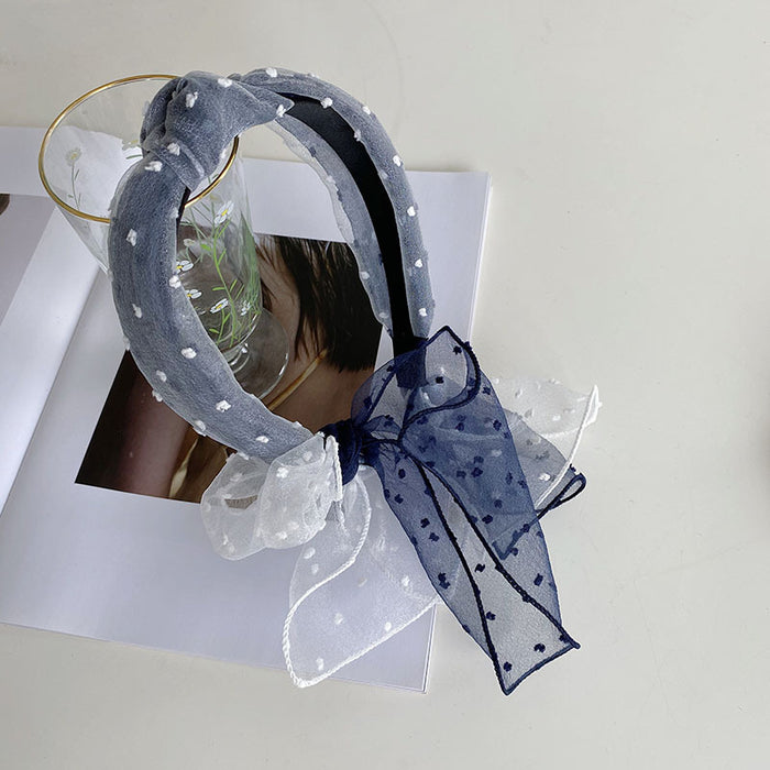 Wholesale headband cloth bow boho JDC-HD-Suim009
