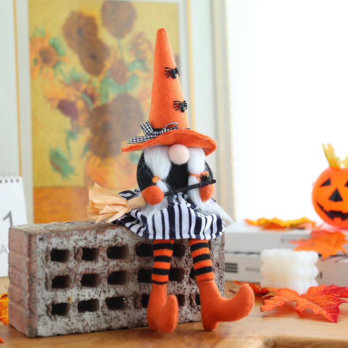 Wholesale toy cloth halloween broom witch MOQ≥2 JDC-FT-QuY003