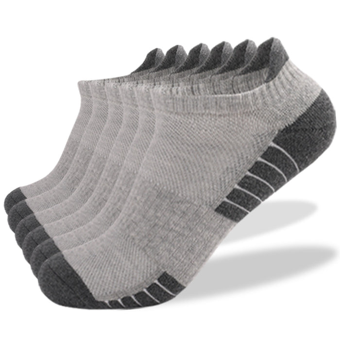 Calcetines al por mayor que corren calcetines de algodón sin deslizamiento de algodón que absorbe los deportes transpirables JDC-SK-LZL058