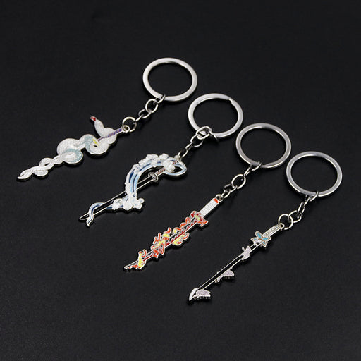 Jewelry WholesaleWholesale Zinc Alloy Anime Keychain JDC-KC-MM008 Keychains 慕名 %variant_option1% %variant_option2% %variant_option3%  Factory Price JoyasDeChina Joyas De China