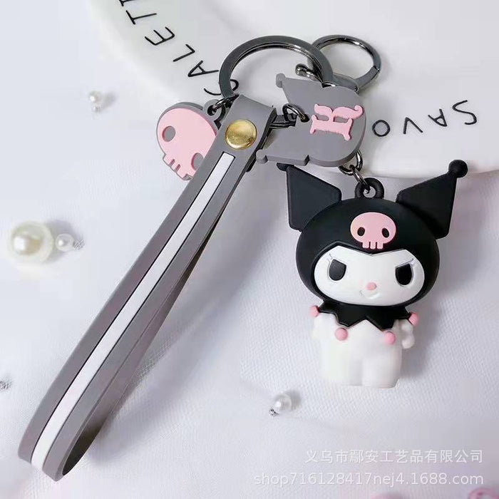 Wholesale Cartoon Series Keychain Cute Doll Bag Hair Ball Pendant (S) JDC-KC-YanA001