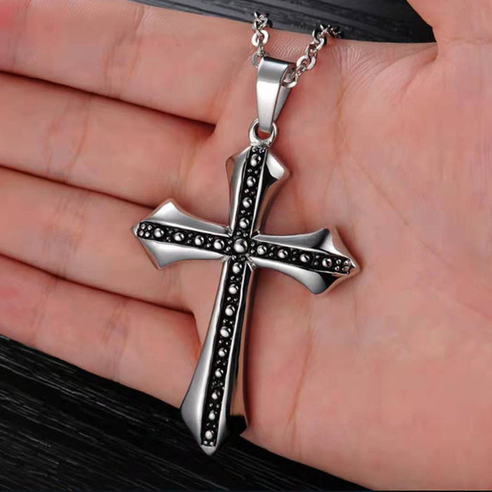 Wholesale Necklaces Alloy Crosses Men's Religion JDC-NE-JYS055