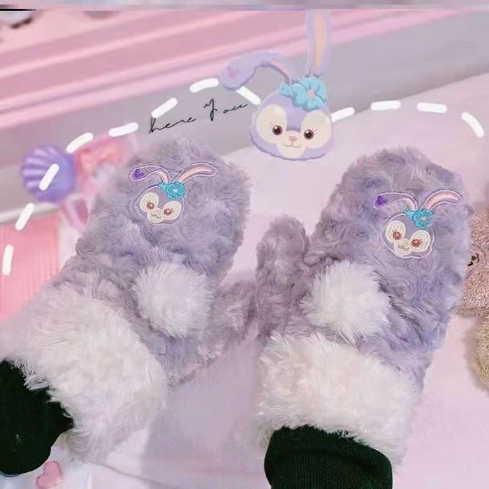 Wholesale Gloves Plush Cute Cartoon Finger Thickening Warm (S) JDC-GS-HuanD003