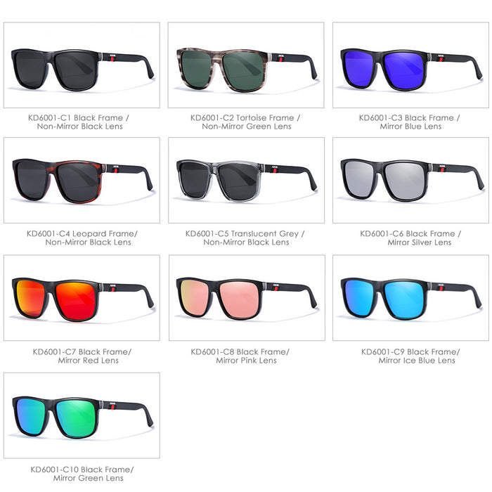 Wholesale Square Polarized Sunglasses HD Outdoor UV Protection JDC-SG-HuiH004