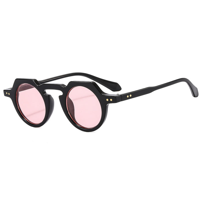 Wholesale Sunglasses PC Retro Jelly Color Sunscreen MOQ≥2 JDC-SG-MinL006