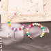 Jewelry WholesaleWholesale candy color C-shaped bohemian beaded earrings JDC-ES-MY252 Earrings 曼茵 %variant_option1% %variant_option2% %variant_option3%  Factory Price JoyasDeChina Joyas De China