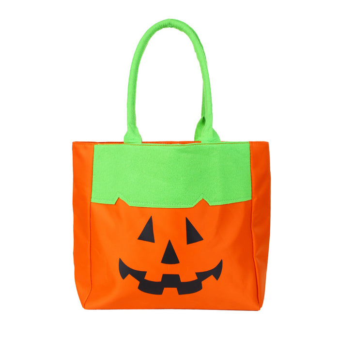 Wholesale Tote Bag Halloween Polyester Cartoon MOQ≥3 JDC-HB-HMLD002