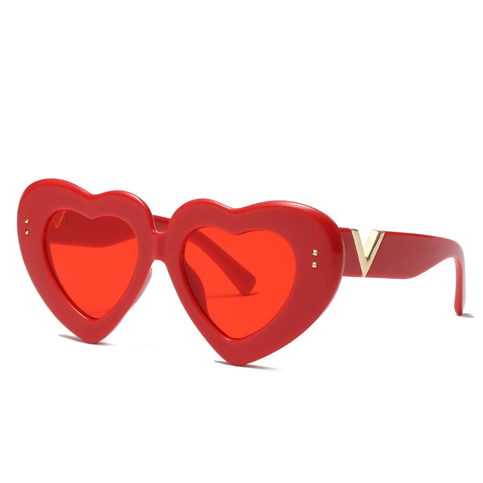 Wholesale sunglasses girls macaron color cute glasses （F)  JDC-SG-HNB008