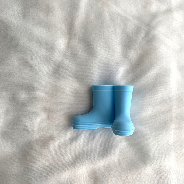 Wholesale Toothbrush Holder Silicone Cute Rain Boots Free Punching JDC-THR-RuD001
