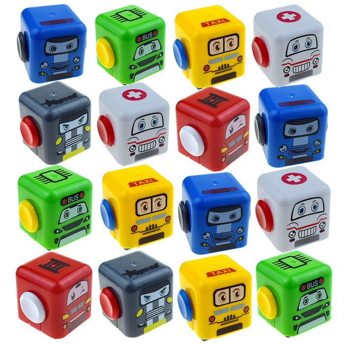 Wholesale fidgets toy plastic car square cartoon MOQ≥2 JDC-FT-HengQ009