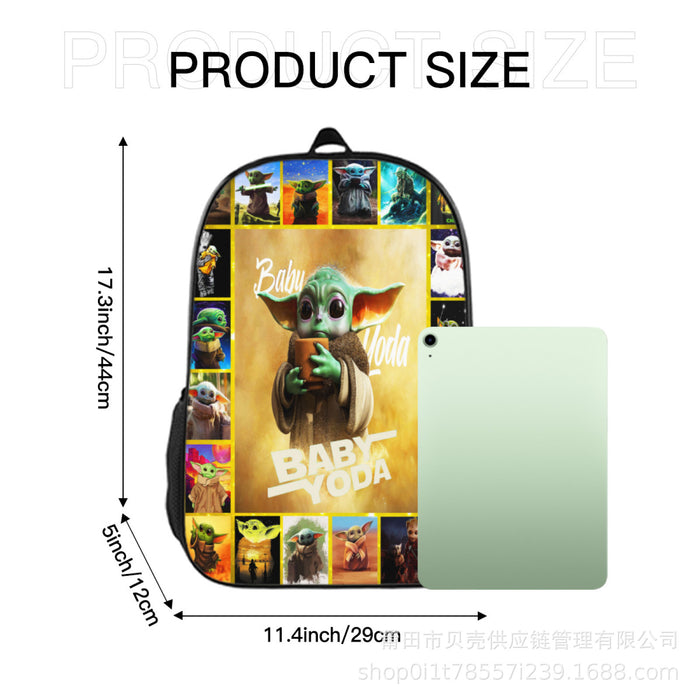 Wholesale Backpack Polyester Cute Cartoon Printing Large Capacity (M) JDC-BP-Beike003