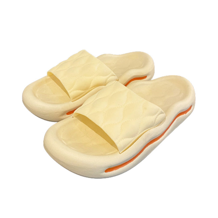 Wholesale PVC Rubber Soft and Comfortable Slippers JDC-SP-Dukui002