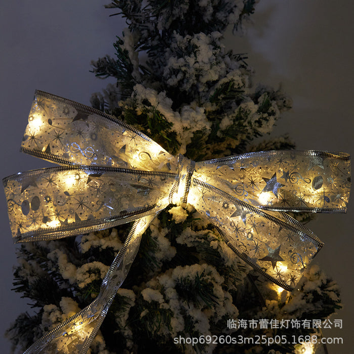 Wholesale Decorative Christmas Ribbon Lights LED String Lights Christmas String Lights JDC-DCN-LeiJia001