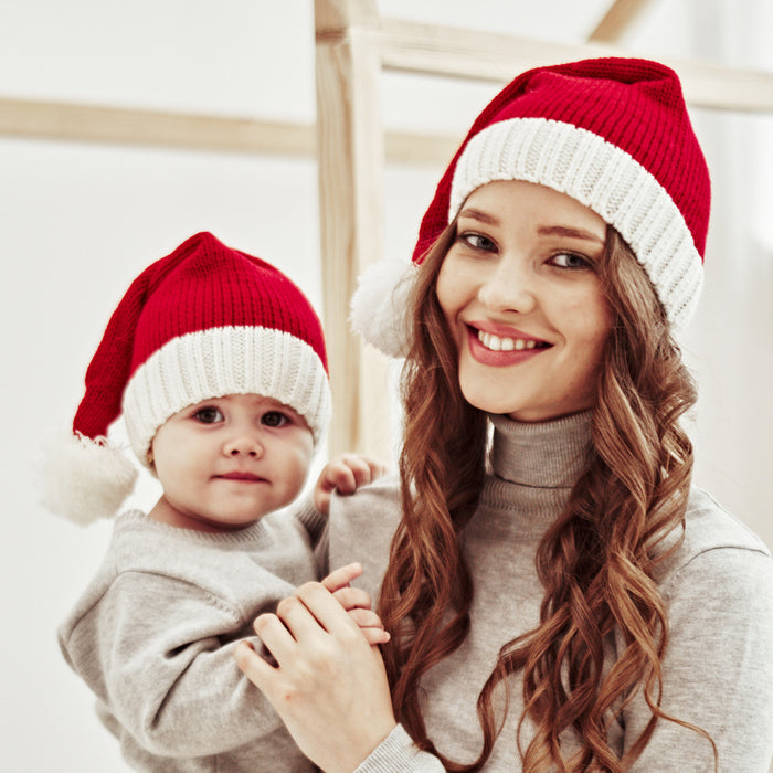 Hat de sombrero al por mayor Wool Christmas Parent-Child Hat Moq≥2 JDC-FH-MY004