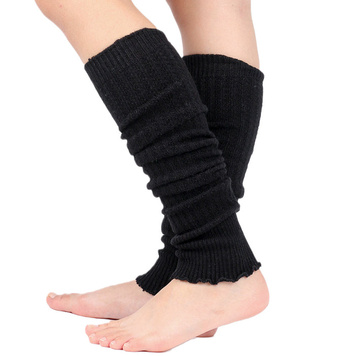 Wholesale Sock Acrylic Cotton Wool Socks Leg Covers Pile Socks Solid Color MOQ≥2 JDC-SK-XQ025