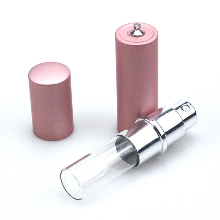 Wholesale PU Fur Ball Perfume Bottle Keychain MOQ≥2 JDC-KC-ChaoH017