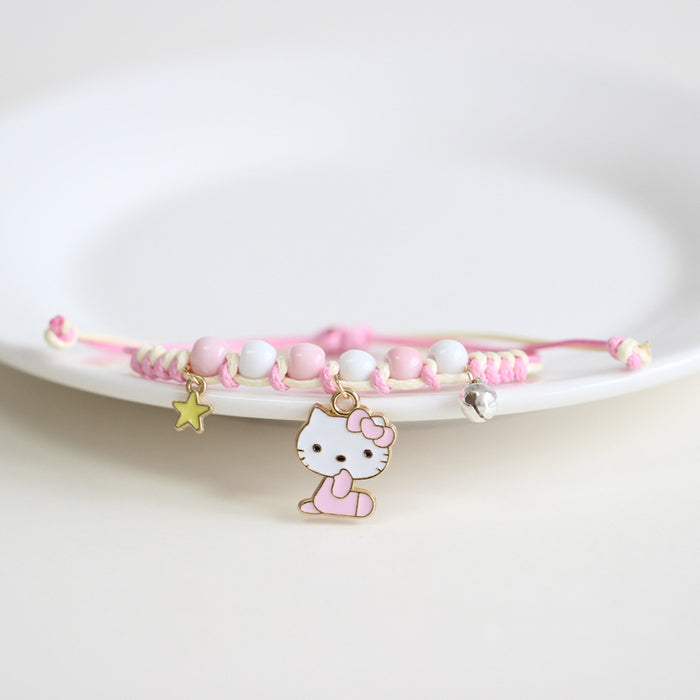 Wholesale Bracelet Alloy Ceramic Cartoon Cute Bracelet MOQ≥2 (S) JDC-BT-YiXiang005