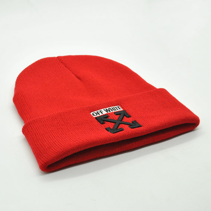 Wholesale Hat Acrylic Embroidered Warm Knit Cap (F) JDC-FH-PNi012