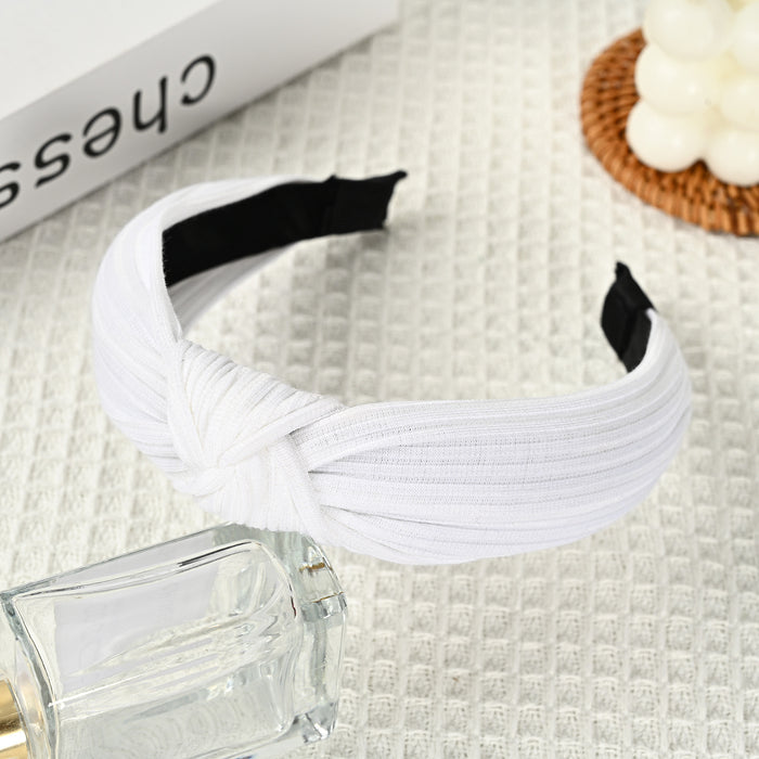 Wholesale black fabric headband MOQ≥2 JDC-HD-wuxuan004