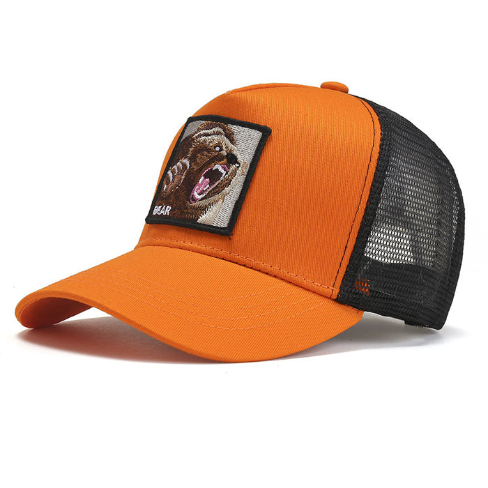 Wholesale Fashion Hat Cotton Embroidery Animal Cartoon Sunshade Baseball Cap JDC-FH-GSYH211