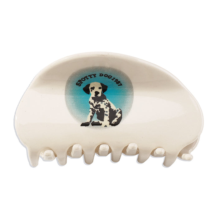 Wholesale Hair Clips Resin Rhinestones Funny Cute Animals Personalized Puppy Corgi Shiba Inu JDC-HC-YuL006