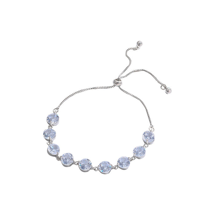 Wholesale Bracelet Opal Pearl Crystal Love Pendant Hand Jewelry JDC-BT-HanJ040