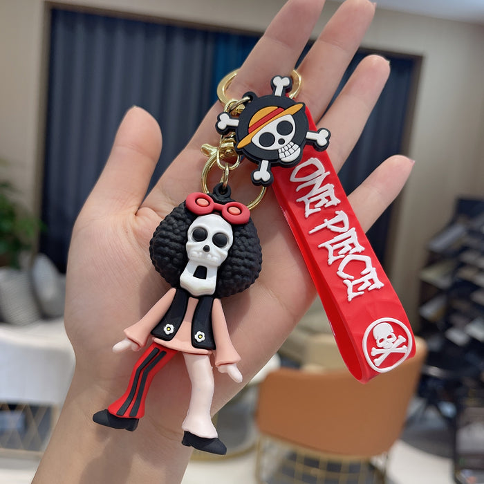 Wholesale Keychains PVC One Piece MOQ≥2 JDC-KC-AnG027
