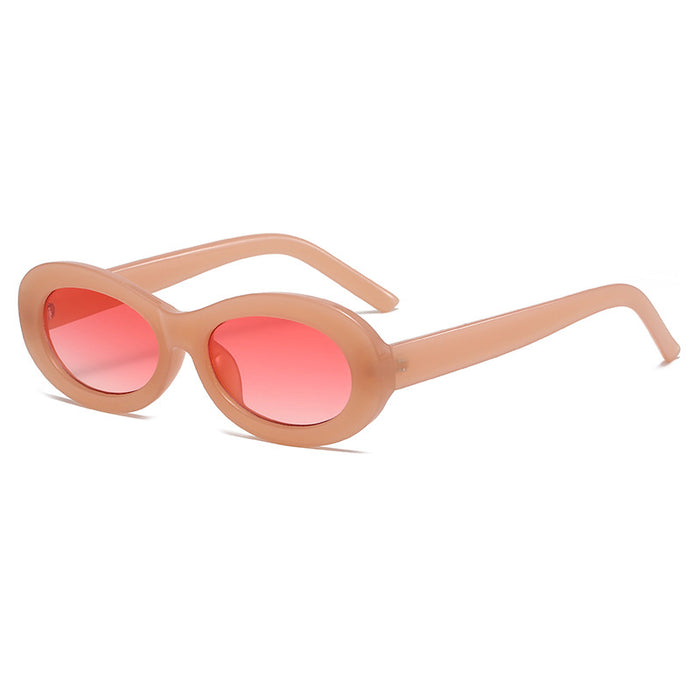 Wholesale Sunglasses AC Hip Hop Small Frame UV Protection MOQ≥2 JDC-SG-JieT003