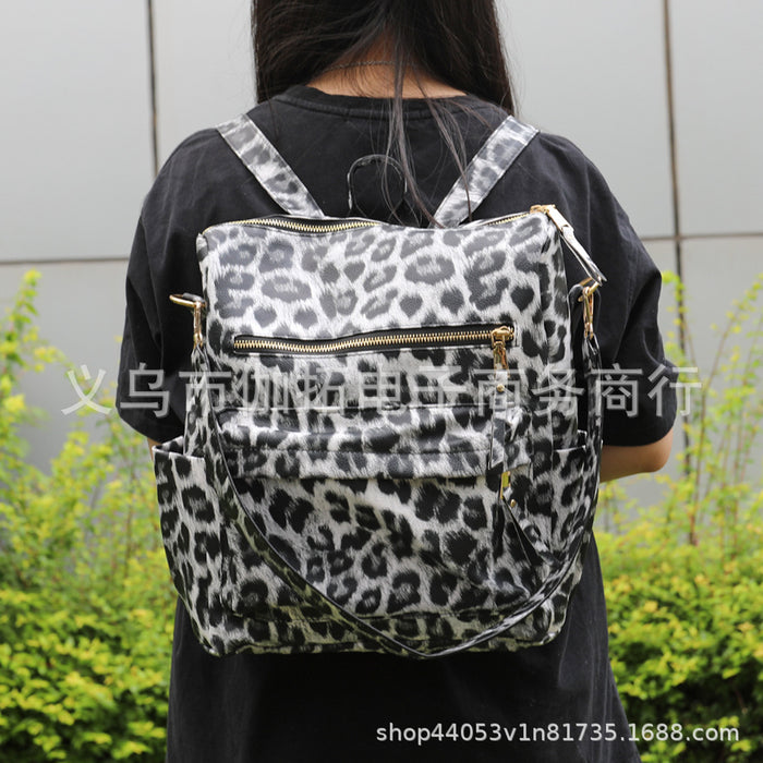 Wholesale Backpack PU Retro Sun Pattern Large Capacity JDC-BP-Jiat001